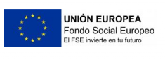 Unión Europea — Fondo Social Europeo. El FSE invierte en tu futuro